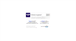 Desktop Screenshot of mvcongressi.onlinecongress.it